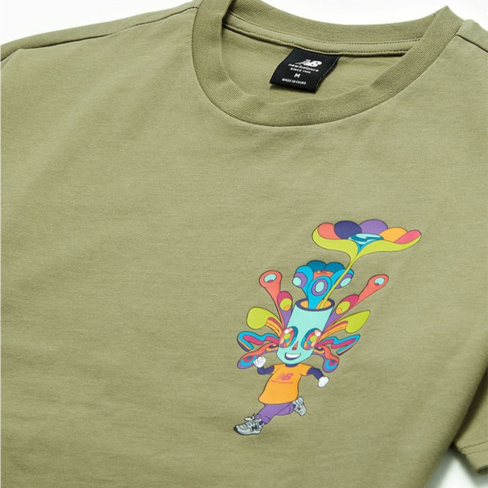New Balance Eco Athletics Murugiah Muru Tee Size Large RARE